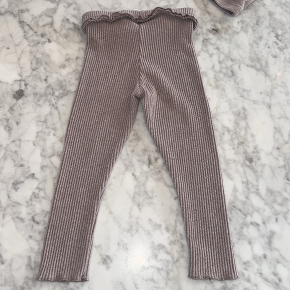 ZARA Cozy Knit Sweater and Pants Set 2T - Picture 8 of 8